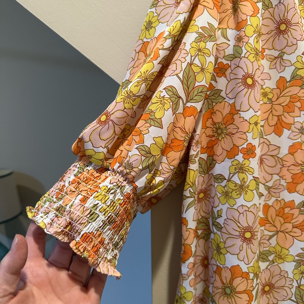 Eclair Vintage Inspired Blouse NWT - Picture 2 of 8
